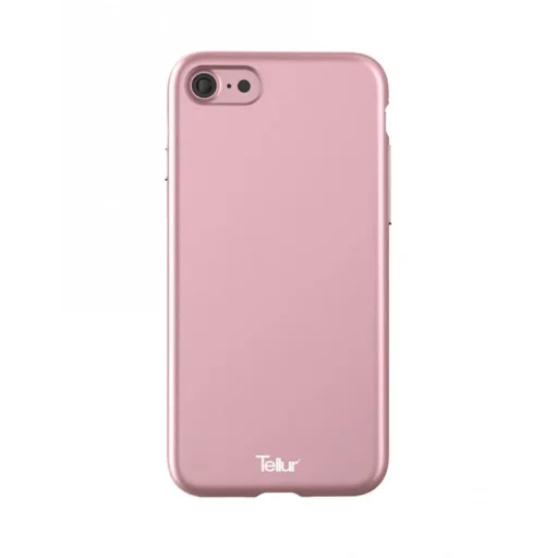 Puzdro Tellur Cover Premium Soft Solid Fusion pre iPhone 7, ružové - 1