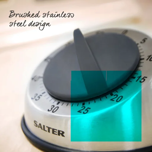 Salter 338 SSBKXR8EU16 nerezový mechanický časovač - 4