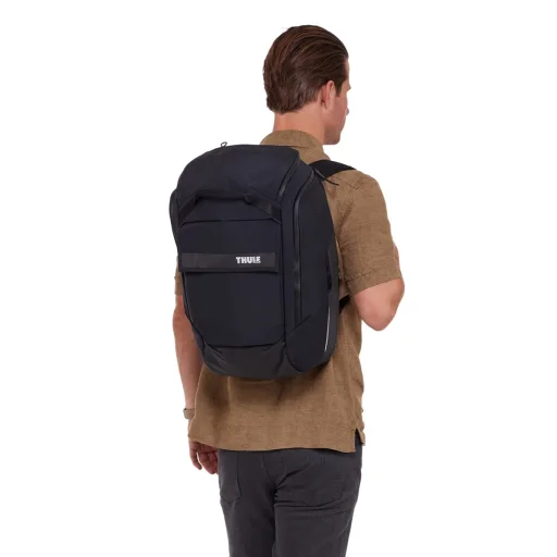 Thule 5091 Paramount Hybrid Pannier 26L čierna cyklistická taška na nosič a batoh - 4
