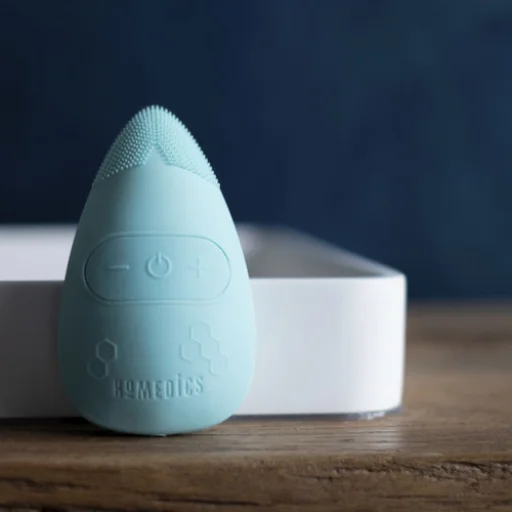 Homedics FAC-350-EUA silikónová čistiaca kefka na tvár s voštinovým vzorom - 4
