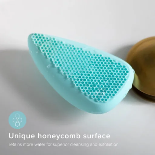 Homedics FAC-350-EUA silikónová čistiaca kefka na tvár s voštinovým vzorom - 5