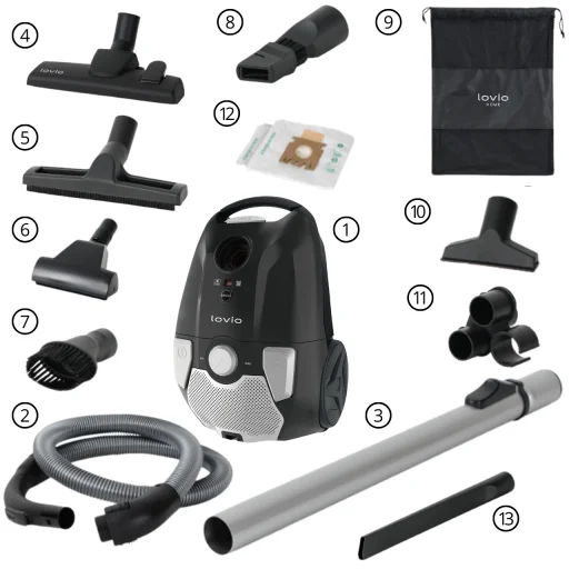 Lovio LVBVC001 VacuuCapsule vysávač - 7