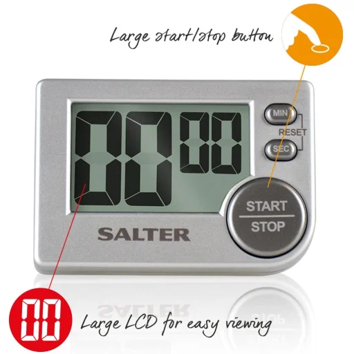 Salter 397 SCFEU16 elektronický časovač s veľkými tlačidlami - 3