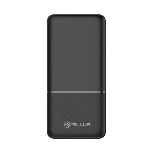 Tellur 10000 mAh čierna powerbanka - 1