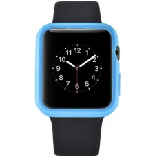 Devia Colorful modrý ochranný kryt Apple Watch (38 mm)