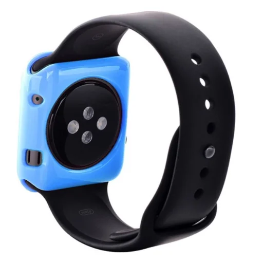 Devia Colorful modrý ochranný kryt Apple Watch (38 mm) - 3