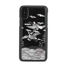 iKins SmartPhone puzdro iPhone XS/S Crane Black puzdro