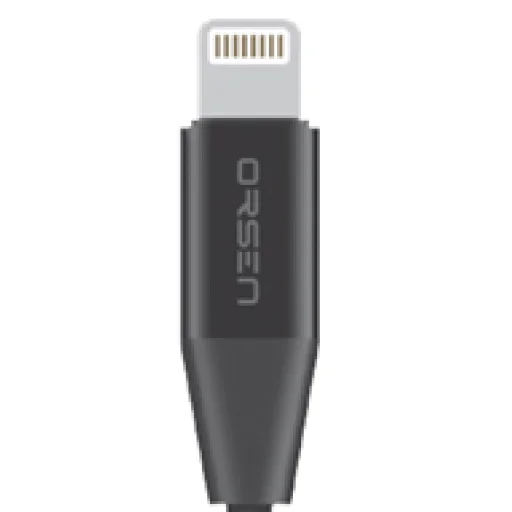 Orsen S31 Lightning kábel 2,1 A 1,2 m čierny - 3
