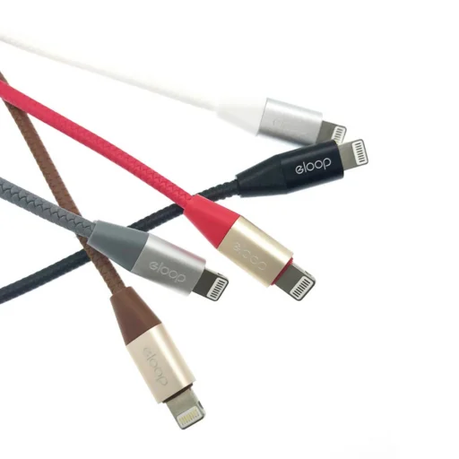 Orsen S31 Lightning kábel 2,1 A 1,2 m čierny - 5