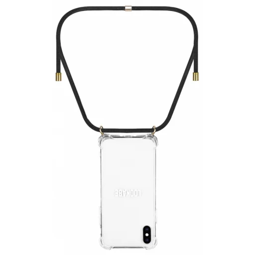Lookabe náhrdelník iPhone Xs Max zlato-čierny loo005 - 2