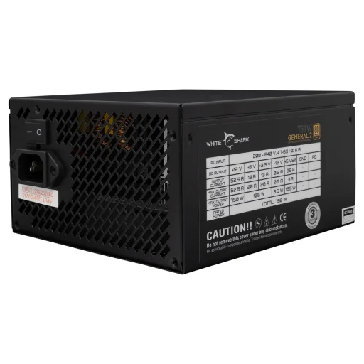White Shark GPSU-750W General-2 750W 80+ GOLD plne modulárny ATX napájací zdroj - 1