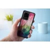 iKins puzdro pre Samsung Galaxy S20 Ultra, so vzorom lekna, čierne thumbnail