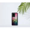 iKins puzdro pre Samsung Galaxy S20 Ultra, so vzorom lekna, čierne thumbnail