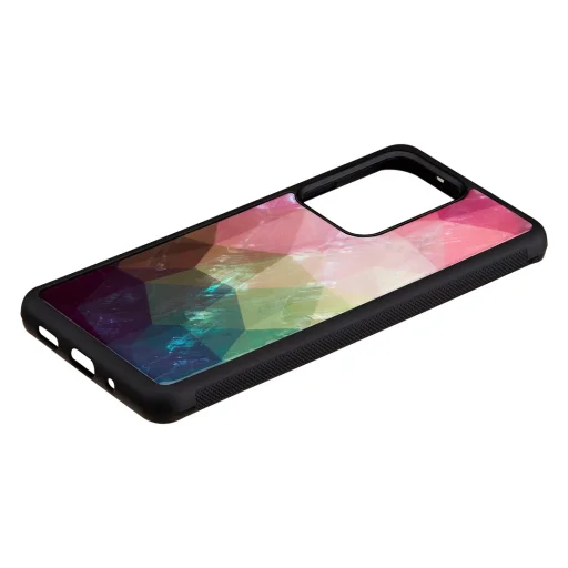 iKins puzdro pre Samsung Galaxy S20 Ultra, so vzorom lekna, čierne - 2