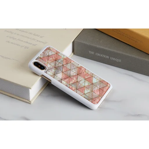 iKins SmartPhone puzdro iPhone XS/S diamantovo biele puzdro - 4