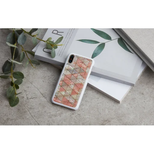 iKins SmartPhone puzdro iPhone XS/S diamantovo biele puzdro - 5