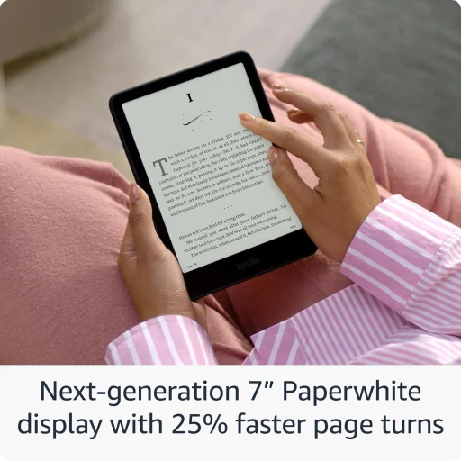 Amazon Kindle Paperwhite 12. generácia, 16 GB, Wi‑Fi, Raspberry (2024) čítačka e-kníh - 3