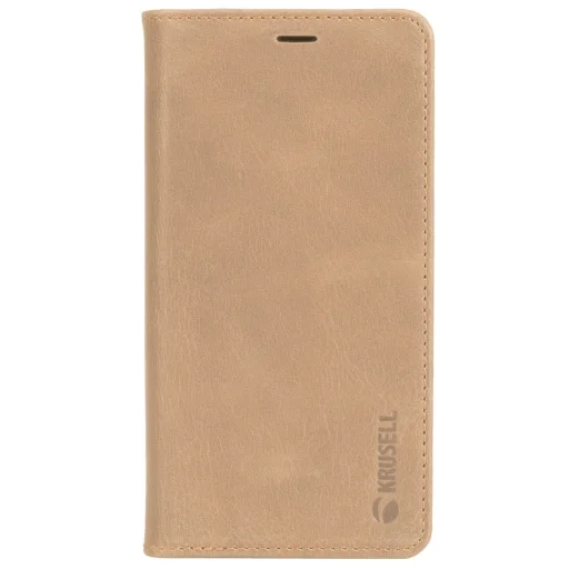 Krusell Sunne flipové puzdro na 4 karty pre Apple iPhone XS Max, vintage nude - 3