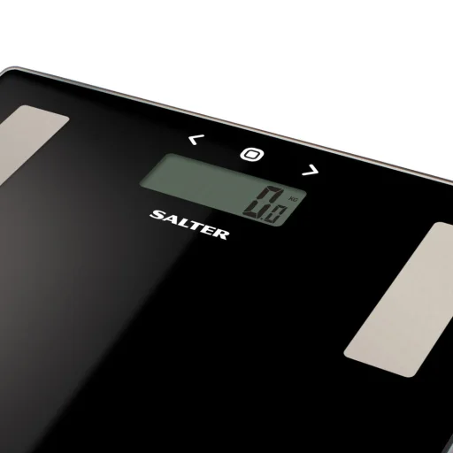 Salter 9150 BFEU12 sklenená osobná váha s telesnou analýzou, čierna - 3