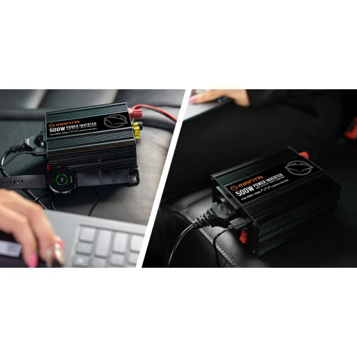 Manta MPI500M Power Inverter 500W/1000W DC–AC menič napätia - 10
