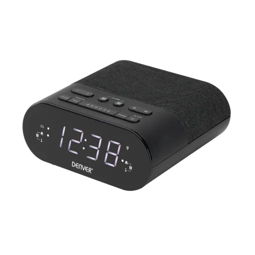 Denver CRQ-107 rádiobudík s bezdrôtovým Qi nabíjaním - 4