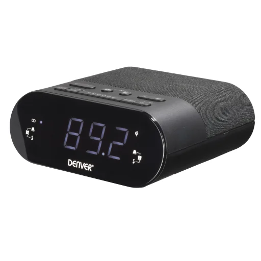 Denver CRQ-107 rádiobudík s bezdrôtovým Qi nabíjaním - 1