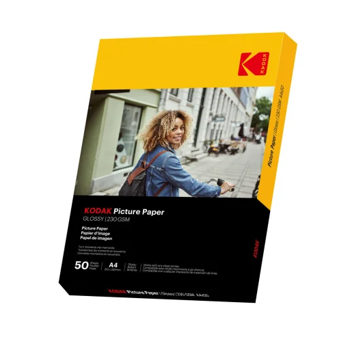 Kodak Picture Paper 230 g/m² 11,8 mil lesklý fotopapier A4 50 listov - 2