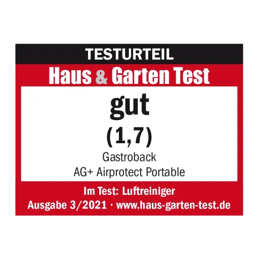 Gastroback 20101 Air Purifier AG+ AirProtect Portable čistička vzduchu - 9