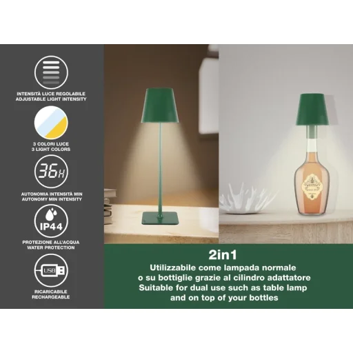 Beper P201UTP115 nabíjateľná stolná lampa - 2