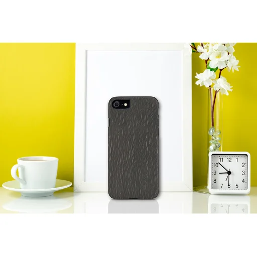 Puzdro MAN&WOOD Carvalho Black pre iPhone 7/8/SE (2020) - 3