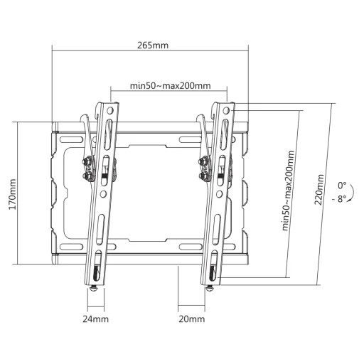 Sbox PLB-3422T-2 (23-43/45kg/200x200) - 7