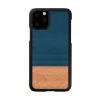 MAN&WOOD puzdro na smartfón pre iPhone 11 Pro, so vzorom čiernej rifľoviny thumbnail