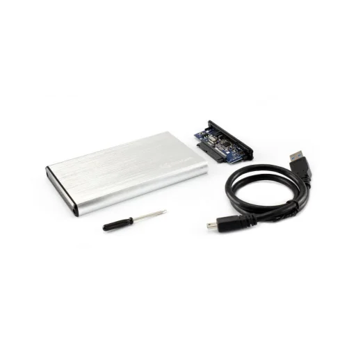 Sbox HDC-2562S 2,5" externý HDD box strieborný - 2