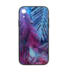 Tellur puzdro so vzorom palmových listov pre iPhone XR