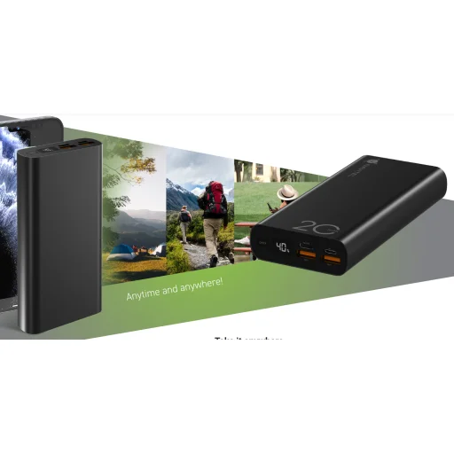 Powerbanka Navitel PWR20 AL Black - 10
