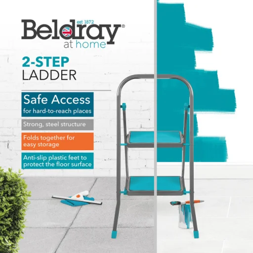 Beldray LA023957SPFEU7 2-stupňový rebrík - 9
