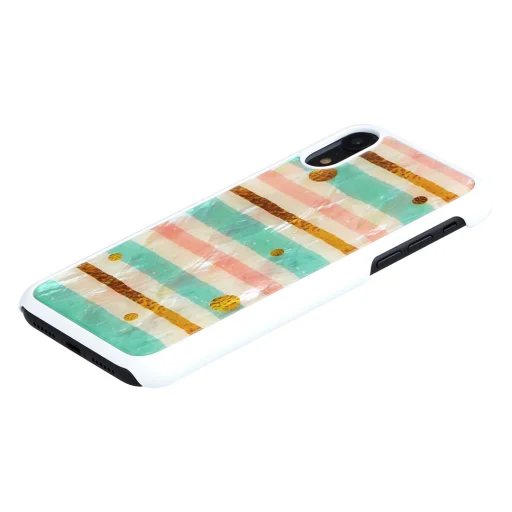 iKins iPhone XR flipové puzdro pop mint white - 2