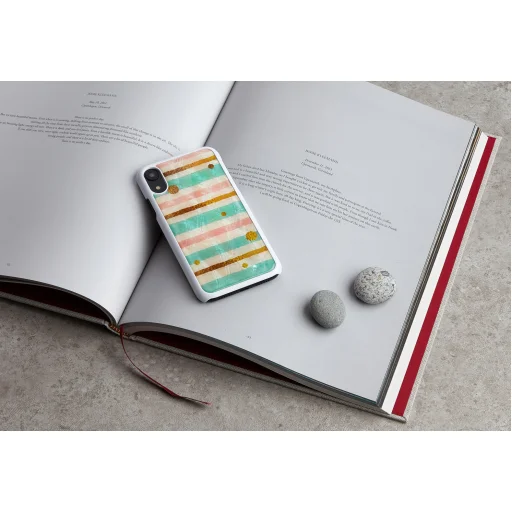 iKins iPhone XR flipové puzdro pop mint white - 3