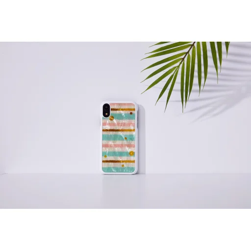 iKins iPhone XR flipové puzdro pop mint white - 5