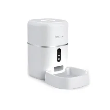 Tellur Smart WiFi dávkovač krmiva, UltraHD kamera, 4 l, biely