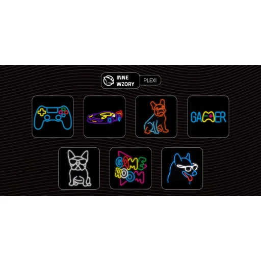 Manta SNL56MT Style Neon Lights DINOSAUR dekoračná LED neónová lampa - 6