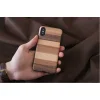 MAN&WOOD puzdro na smartfón pre iPhone X/XS, puzdro sabbia black thumbnail