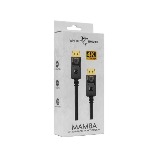 White Shark MAMBA DisplayPort kábel DP-DP M/M 2 m 4K@60Hz - 2