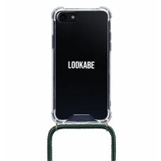 Lookabe Necklace iPhone 7/8 zlatá zelená loo011