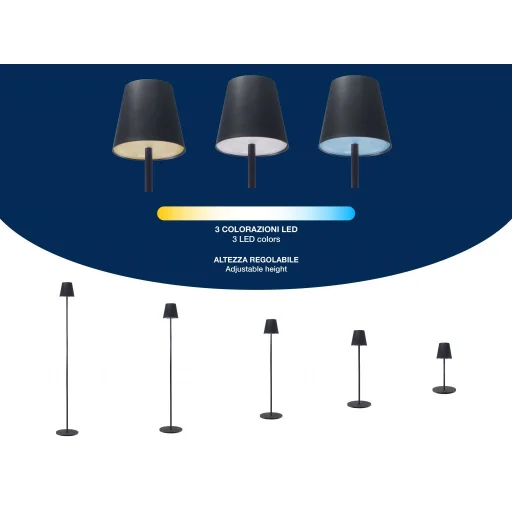 Beper P201UTP401 nabíjateľná stojacia lampa - 3