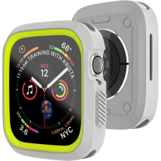 Devia Dazzle Series Apple Watch 40 mm ochranné puzdro strieborno-žlté puzdro