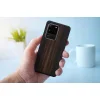 MAN&WOOD ebony black puzdro pre Samsung Galaxy S20 Ultra thumbnail