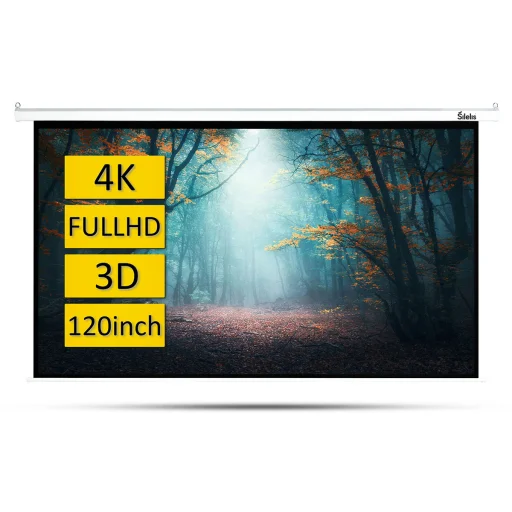 Silelis Electric Screen 203x152 cm ESE-1 premietacie plátno - 5