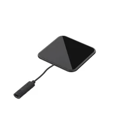 Tellur Qi Ultra-Slim bezdrôtová rýchlonabíjacia podložka WCP03, 10 W, s certifikáciou Qi, tvrdené sklo, čierna