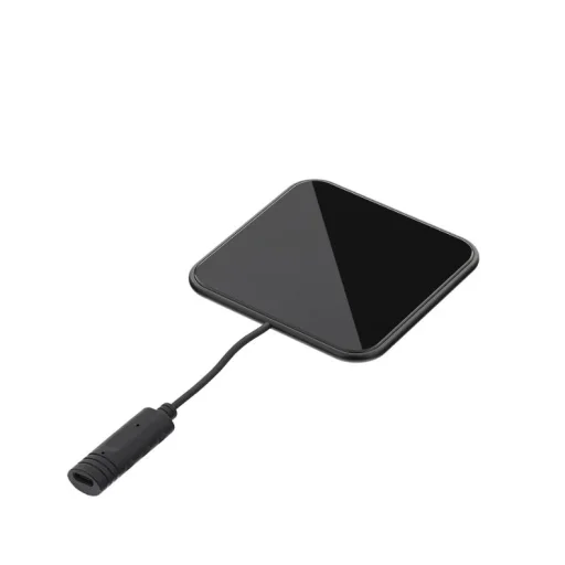 Tellur Qi Ultra-Slim bezdrôtová rýchlonabíjacia podložka WCP03, 10 W, s certifikáciou Qi, tvrdené sklo, čierna - 1
